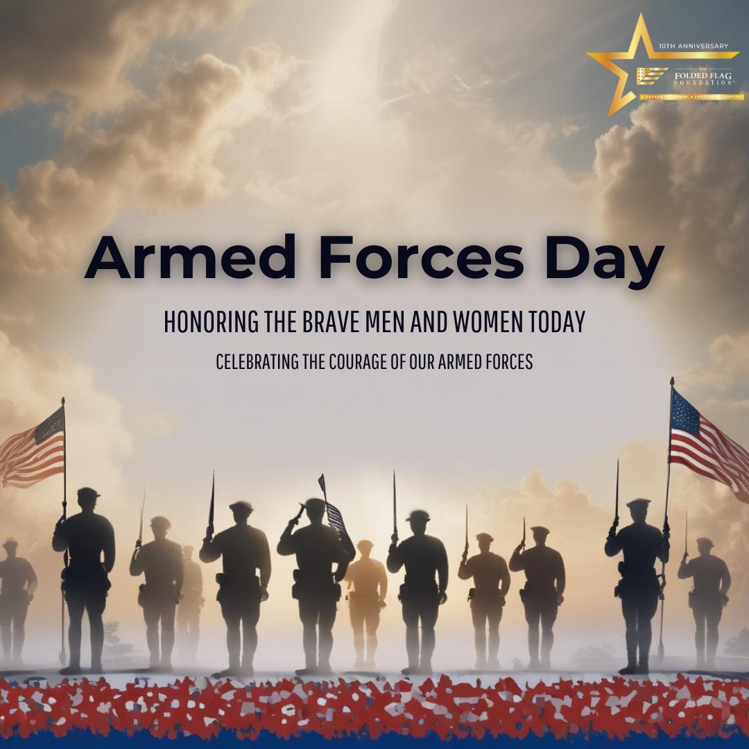Today is Armed Forces Day—a time to honor the brave men &amp; women who serve our nation. We thank all who’ve served, past &amp; present, for their courage, sacrifice, and commitment to protecting our freedom. We stand united in deep gratitude.