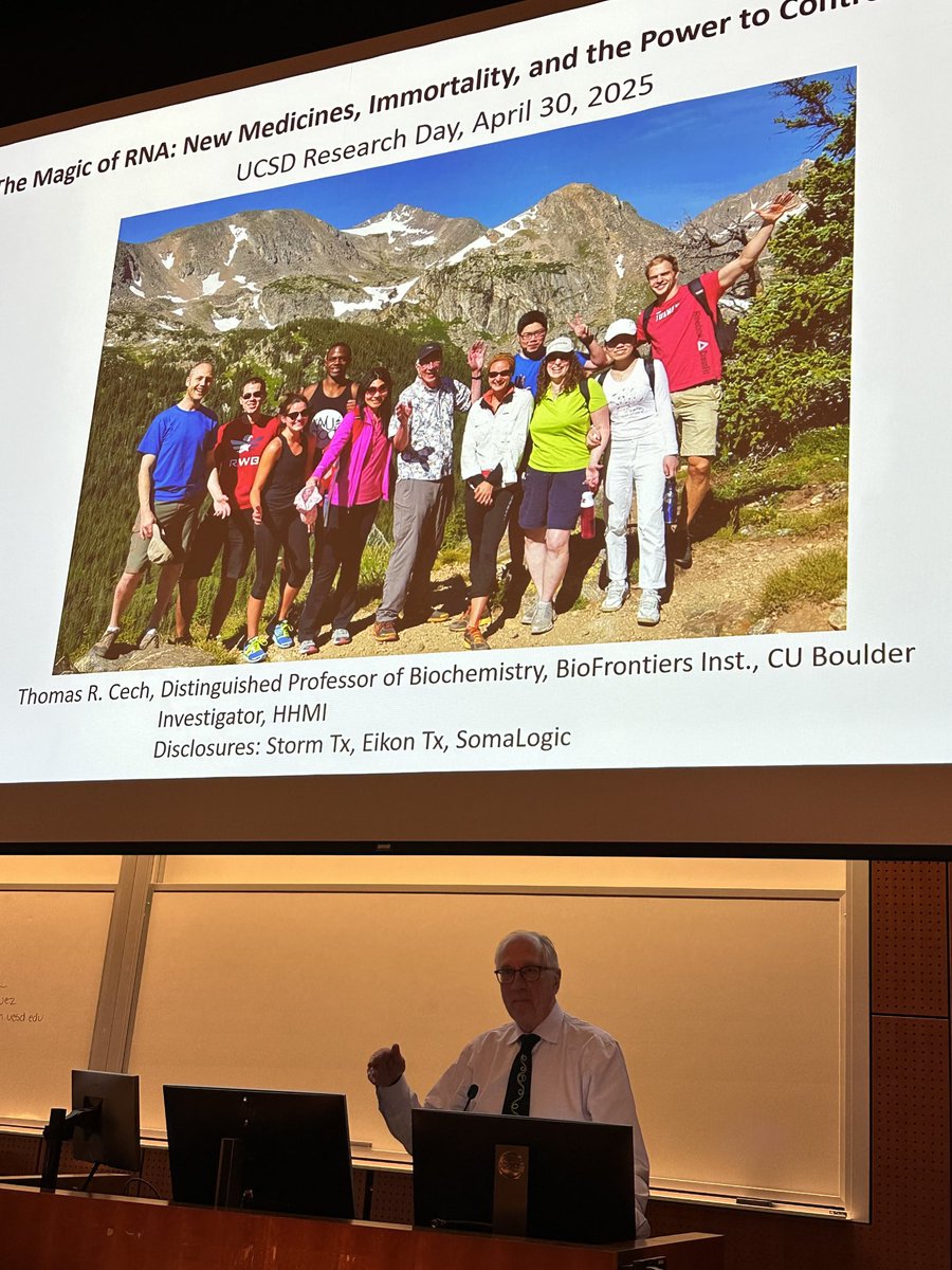 Rohit Loomba (@drloomba) on Twitter photo Thomas Cech <a href="/NobelPrize/">The Nobel Prize</a> winner giving a keynote <a href="/UCSDHealth/">UC San Diego Health</a> medicine research day - talking about his work on RNA and its impact on health and evolution <a href="/MASLDResearch/">MASLD Research Center</a> <a href="/UCSD_GI/">UCSD Gastroenterology</a> <a href="/AASLDtweets/">AASLD</a> <a href="/AASLDPresident/">AASLD President</a> <a href="/satyanadella/">Satya Nadella</a> Thomas Cech <a href="/NobelPrize/">The Nobel Prize</a> winner giving a keynote <a href="/UCSDHealth/">UC San Diego Health</a> medicine research day - talking about his work on RNA and its impact on health and evolution <a href="/MASLDResearch/">MASLD Research Center</a> <a href="/UCSD_GI/">UCSD Gastroenterology</a> <a href="/AASLDtweets/">AASLD</a> <a href="/AASLDPresident/">AASLD President</a> <a href="/satyanadella/">Satya Nadella</a>