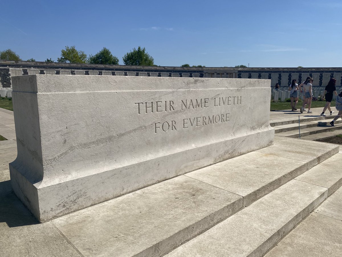 RHS Battlefields 2025 (@rhs_battlefield) on Twitter photo at Tyne Cot Cemetery, paying tribute to former RHS pupil Philip Bent VC. His courage and sacrifice, like so many here, will never be forgotten. #WWI #LestWeForget #RHSRemembers <a href="/Royal_High_Sch/">Royal High School</a> at Tyne Cot Cemetery, paying tribute to former RHS pupil Philip Bent VC. His courage and sacrifice, like so many here, will never be forgotten. #WWI #LestWeForget #RHSRemembers <a href="/Royal_High_Sch/">Royal High School</a>