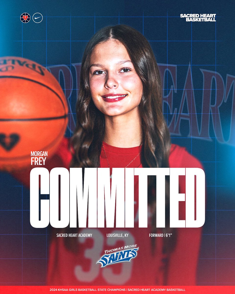 Sacred Heart Basketball (@valkyriesbball) on Twitter photo Congratulations to <a href="/morganfrey25/">Morgan Frey</a> on her commitment to <a href="/TMWBasketball/">Thomas More Women's Basketball</a>!
#GoHeart Congratulations to <a href="/morganfrey25/">Morgan Frey</a> on her commitment to <a href="/TMWBasketball/">Thomas More Women's Basketball</a>!
#GoHeart
