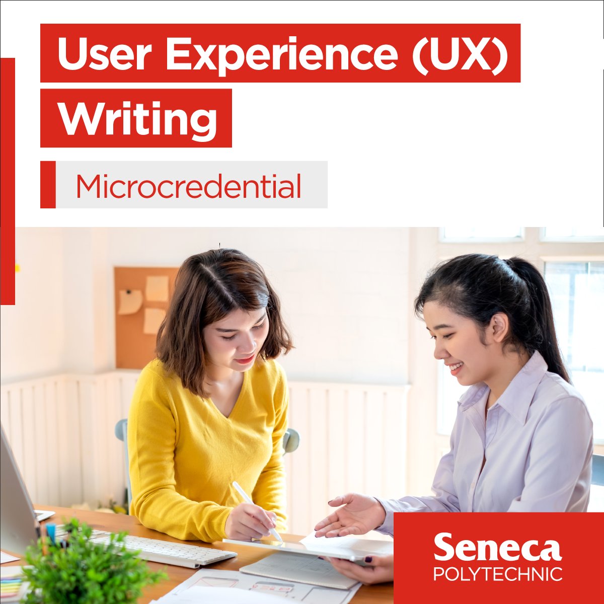 🚀 Join UXX101: UX Writing Fundamentals this Summer 🚀

Master the art of UX writing and improve digital experiences. Gain skills in creating clear, concise microcopy and understanding user interface patterns.

Register now -> bit.ly/4iyGYvM