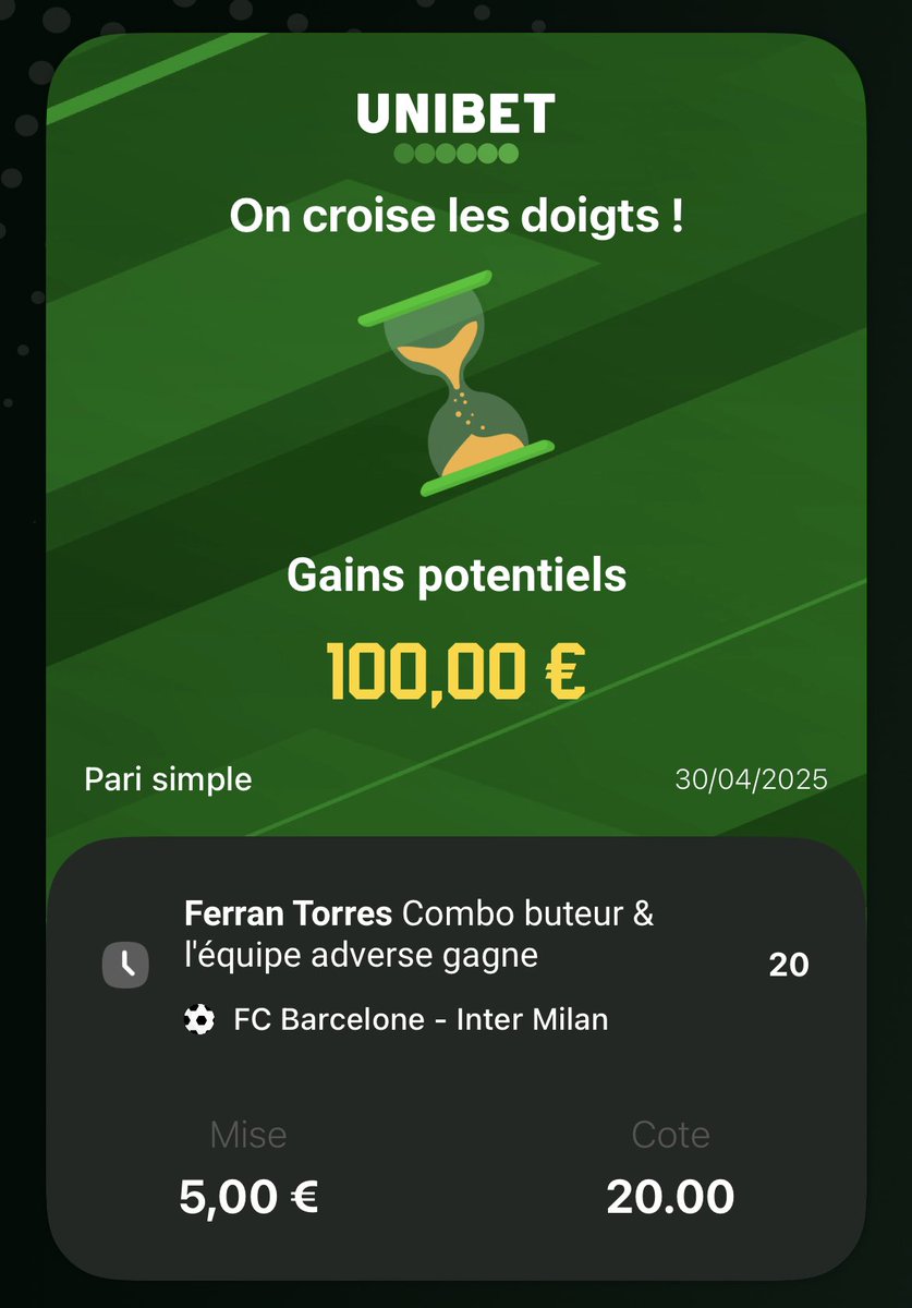 clefdugain's tweet image. Je distribue 10€ à 2 personnes si Raphinha ou Ferran Torres marque mais leur équipe perde. 

Comme annoncé dans un post précédent, le risque de 1-2 est à prendre en compte ici

Pour participer RT cette publication.

Tirage au sort à 23h si succès !