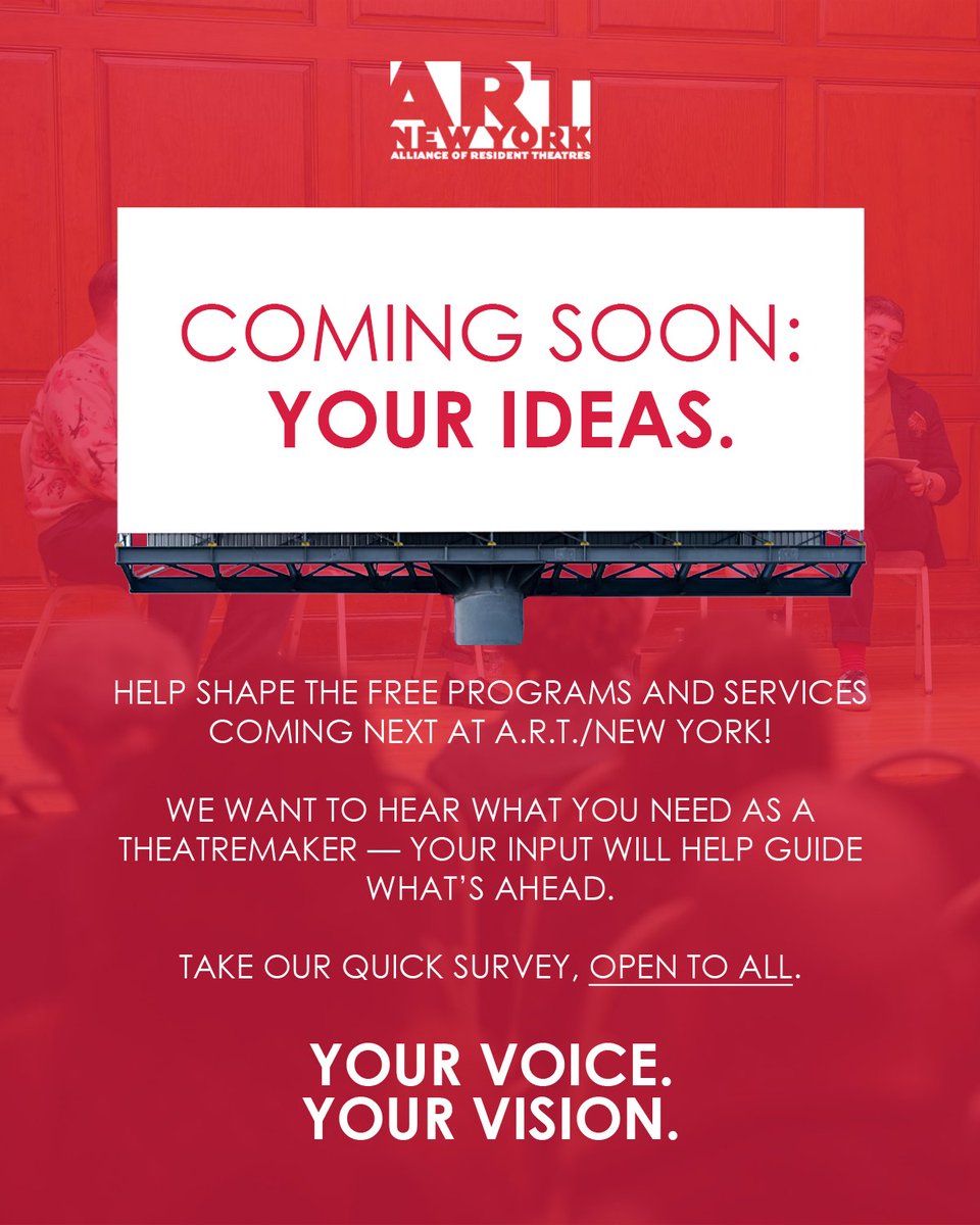 We’re shaping future programming and we want your voice in the mix. You don’t need to have attended any past events to share your thoughts.

All our programs &amp; services are completely FREE, so let us know what would truly support your work!

Survey here👇
bit.ly/44Qfte3