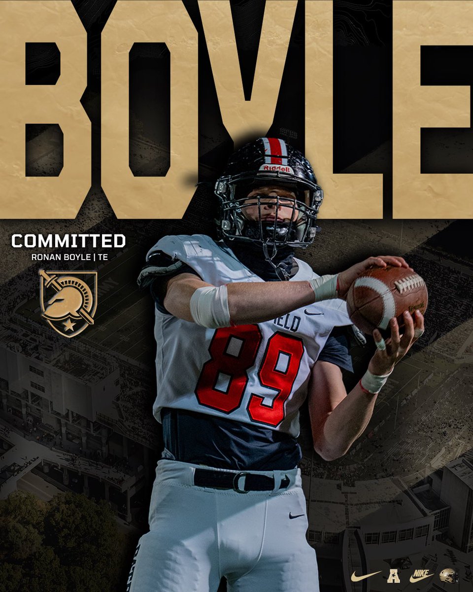 I am honored and blessed to announce my commitment to the United States Military Academy at West Point!! Go Army Beat navy!!

<a href="/CoachJeffMonken/">Jeff Monken</a> <a href="/CoachHestness/">Seth Hestness</a> <a href="/CoachJohnLoose/">John Loose</a> <a href="/Coach_Worley/">Cody Worley</a> <a href="/CoachBianchi10/">Anthony Bianchi</a> <a href="/PenfieldPatrio1/">Penfield Patriots Football</a>