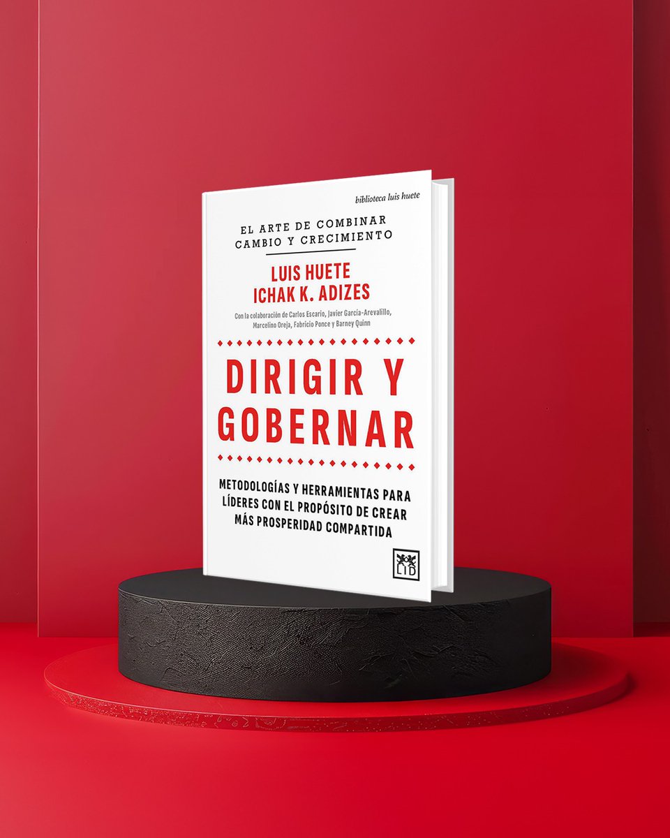Me emociona compartir con ustedes un proyecto muy especial: “Dirigir y Gobernar”, un libro que escribí junto a mi estimado colega Luis Huete.

No es solo teoría — es una invitación a reflexionar, actuar y liderar con propósito.
Espero que encuentres en sus páginas inspiración