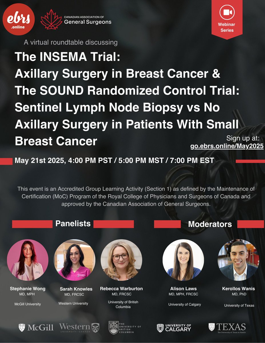 ebrsonline (@ebrsonline) on Twitter photo Join EBRS for an exciting webinar with panelists Dr. Stephanie Wong, Dr. Rebecca Warburton and Dr. Sarah Knowles on May 21st at 7:00 PM EST / 4:00 PM PST! Click the link below to register: go.ebrs.online/May2025
<a href="/fdossa/">Fahima Dossa, MD PhD</a>
<a href="/drcarl_vancouvr/">Dr. Carl J Brown ๐</a>
<a href="/ElijahDixon7/">Elijah Dixon</a>
<a href="/kellynvogt/">Kelly Vogt</a>
<a href="/ameerfarooq/">Ameer Farooq MD MPH FRCSC</a> Join EBRS for an exciting webinar with panelists Dr. Stephanie Wong, Dr. Rebecca Warburton and Dr. Sarah Knowles on May 21st at 7:00 PM EST / 4:00 PM PST! Click the link below to register: go.ebrs.online/May2025
<a href="/fdossa/">Fahima Dossa, MD PhD</a>
<a href="/drcarl_vancouvr/">Dr. Carl J Brown ๐</a>
<a href="/ElijahDixon7/">Elijah Dixon</a>
<a href="/kellynvogt/">Kelly Vogt</a>
<a href="/ameerfarooq/">Ameer Farooq MD MPH FRCSC</a>