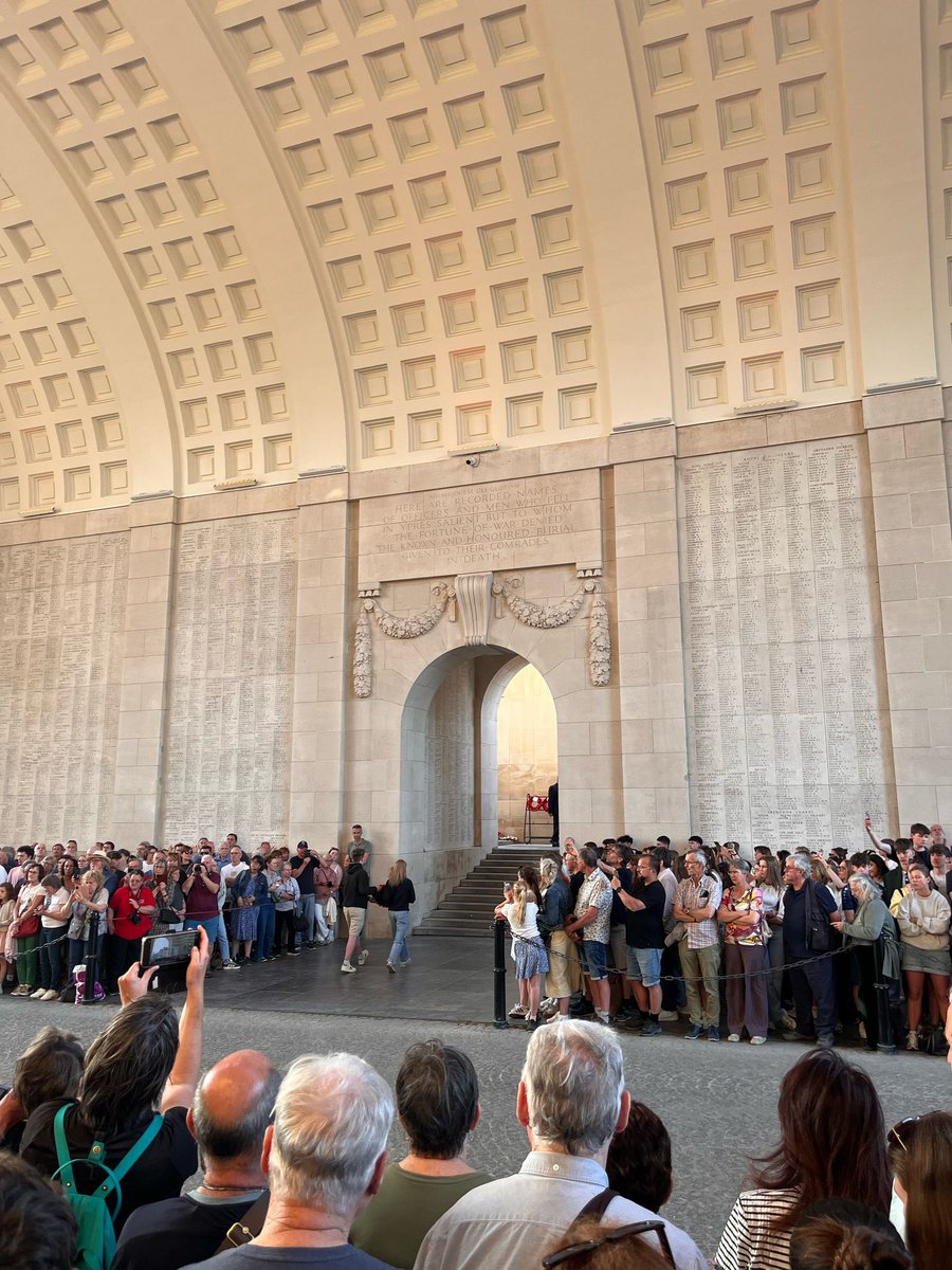 RHS Battlefields 2025 (@rhs_battlefield) on Twitter photo Day 2 Our day ended at the Last Post ceremony at the Menin Gate — a powerful tribute held every evening since 1928. Silence, bugles, remembrance. We will remember them. #MeninGate #WWI #LestWeForget <a href="/Royal_High_Sch/">Royal High School</a> Day 2 Our day ended at the Last Post ceremony at the Menin Gate — a powerful tribute held every evening since 1928. Silence, bugles, remembrance. We will remember them. #MeninGate #WWI #LestWeForget <a href="/Royal_High_Sch/">Royal High School</a>