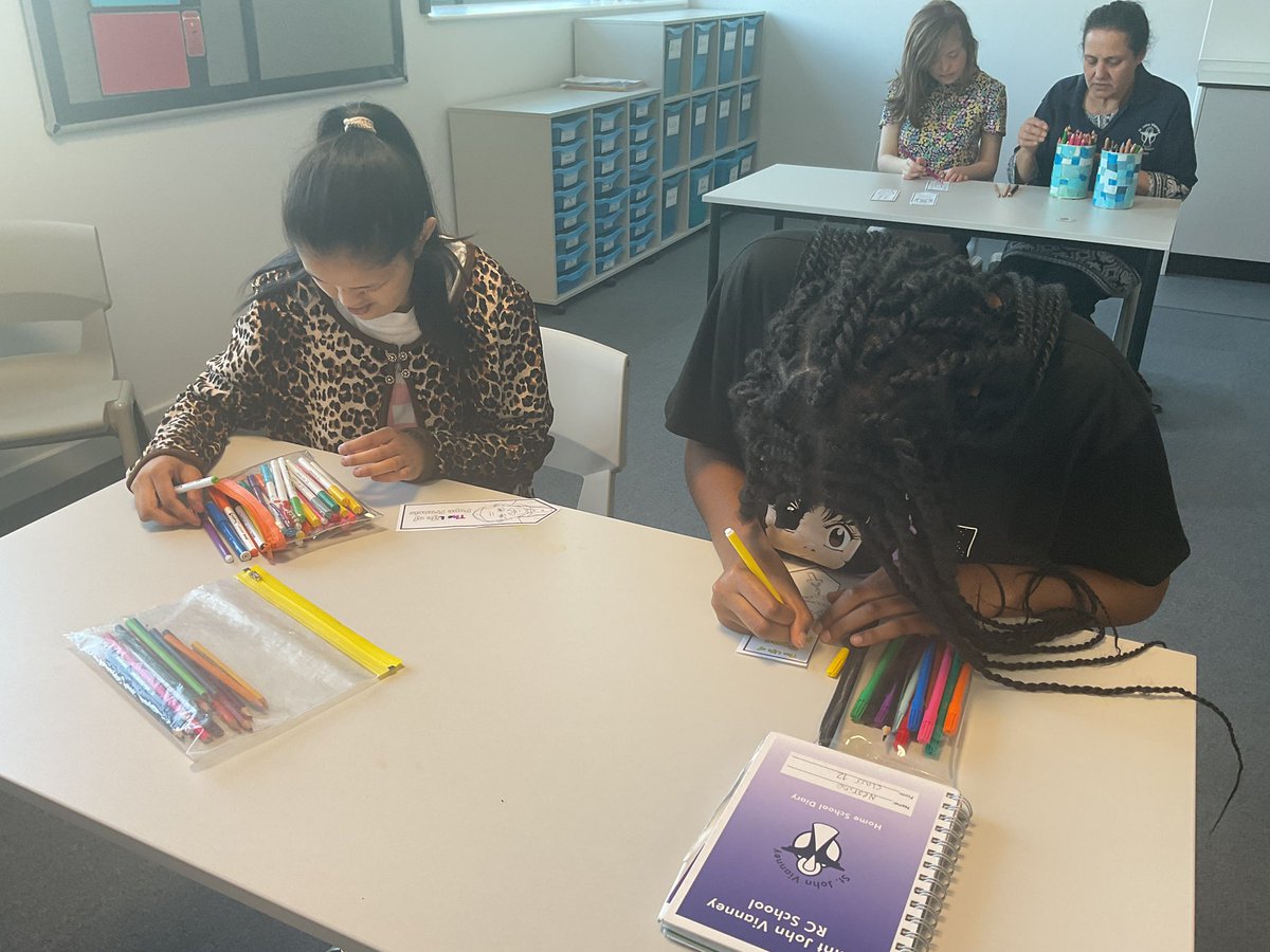 MrsGarfin@StJohnVianneysc (@garfinmrs) on Twitter photo Class 11 + 12 <a href="/StJohnVianneySc/">St John Vianney School</a> in their RE lesson spent our first week back reflecting on Pope Francis life how he challenged us to look after the environment, the poor & the needy. We looked at what happens next <a href="/SalfordDiocese/">Diocese of Salford</a> <a href="/RCSalfordEd/">Diocese of Salford Department for Education</a> <a href="/CathEdService/">Catholic Education Service</a> <a href="/RE_Today/">RE Today Services</a> Class 11 + 12 <a href="/StJohnVianneySc/">St John Vianney School</a> in their RE lesson spent our first week back reflecting on Pope Francis life how he challenged us to look after the environment, the poor & the needy. We looked at what happens next <a href="/SalfordDiocese/">Diocese of Salford</a> <a href="/RCSalfordEd/">Diocese of Salford Department for Education</a> <a href="/CathEdService/">Catholic Education Service</a> <a href="/RE_Today/">RE Today Services</a>