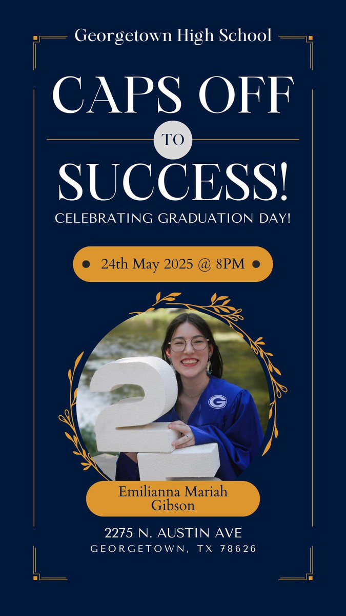 It’s hard to believe in less than a month this amazing young lady graduates!!! We will have an Amazon wishlist or if need be DM me and or send gift cards so she can get what she needs