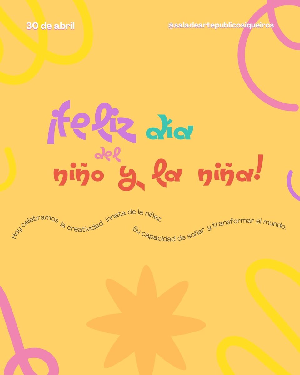 Hoy celebramos el Día de las Infancias, reconociendo en cada pequeño artista un espíritu creativo.
.
.
#diadelniño #Siqueiros #niñointerior