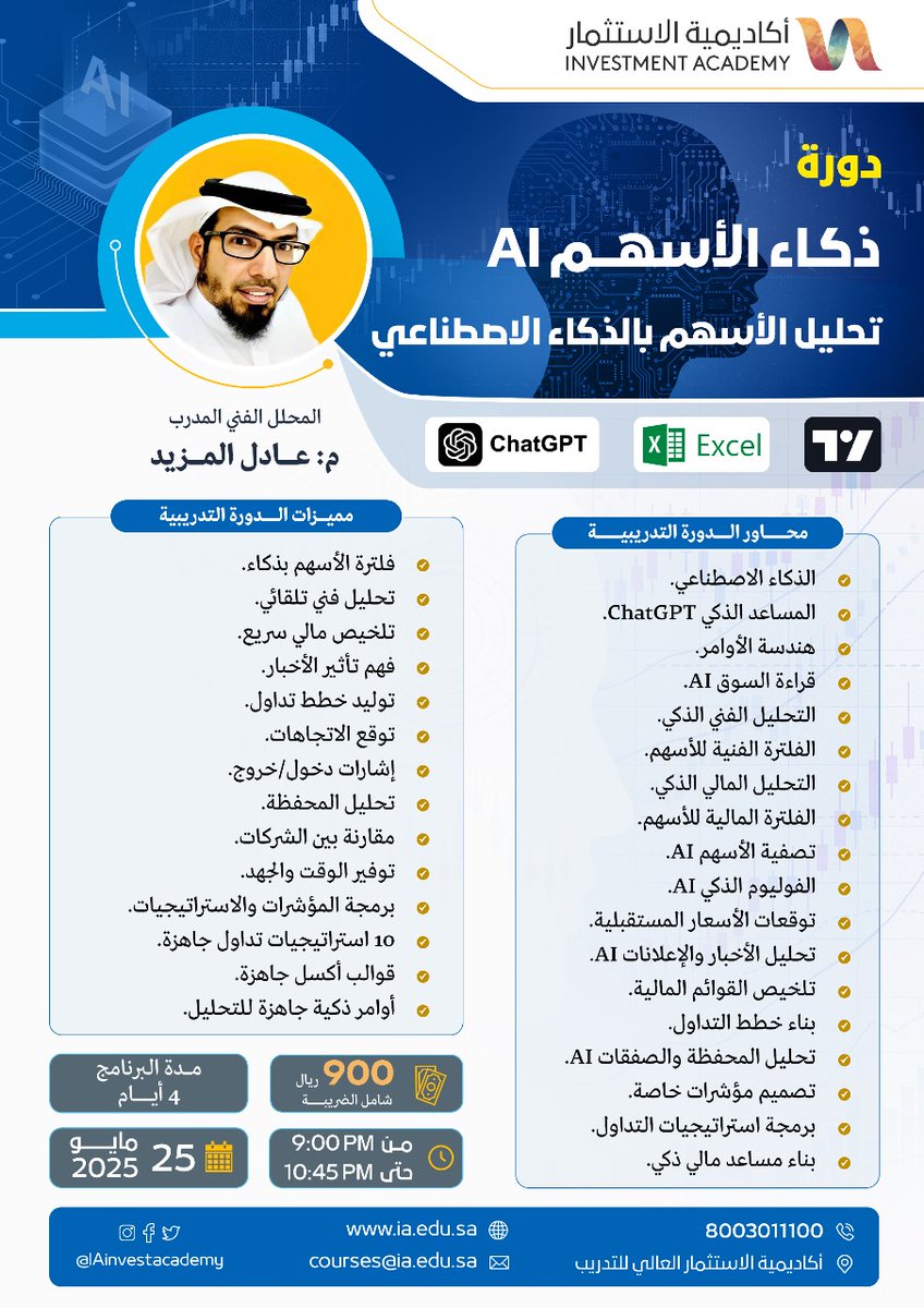أكاديمية الاستثمار | INVESTMENT ACADEMY tweet media