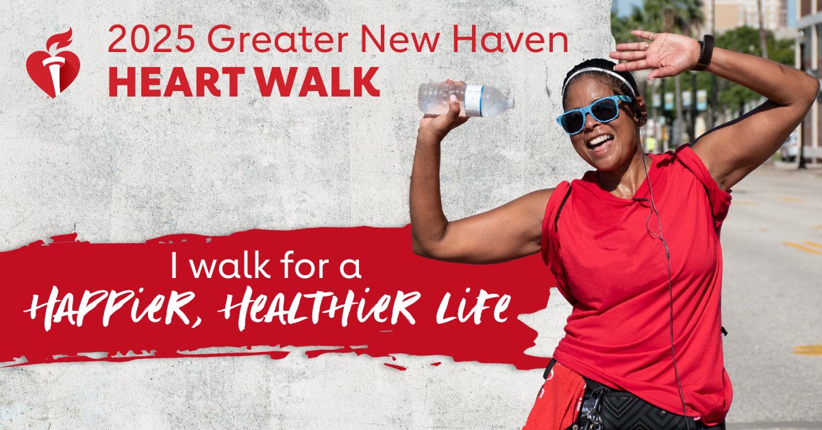 American Heart CT (@heartconn) on Twitter photo Everyone knows someone who has been affected by heart disease or stroke. We’re heart walking on 5/4 while having fun @LightHousePointPark. Register today! spr.ly/6013FX8N3 Thank you to the Heart and Vascular Center <a href="/ynhhealth/">Yale New Haven Health</a> for your support. #NewHavenHeartWalk Everyone knows someone who has been affected by heart disease or stroke. We’re heart walking on 5/4 while having fun @LightHousePointPark. Register today! spr.ly/6013FX8N3 Thank you to the Heart and Vascular Center <a href="/ynhhealth/">Yale New Haven Health</a> for your support. #NewHavenHeartWalk