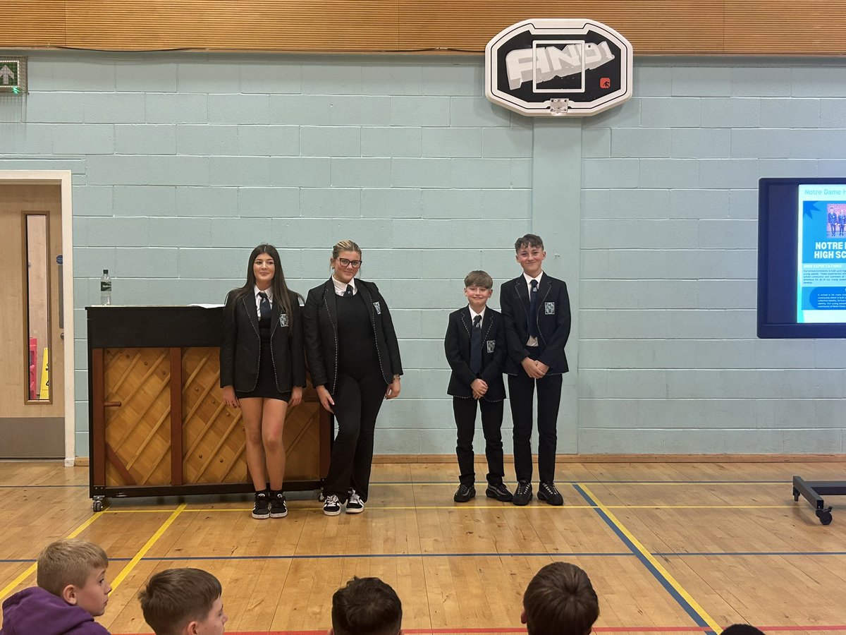 All Saints Primary School, Greenock (@asp180) on Twitter photo It was great to welcome former pupils & Mr Gordon from <a href="/ndhs1/">Notre Dame HS, Greenock</a> to meet with our P7 children today. P7 loved to hear all about life at NDHS & it was great to see our former pupils so happy and settled at high school! It was great to welcome former pupils & Mr Gordon from <a href="/ndhs1/">Notre Dame HS, Greenock</a> to meet with our P7 children today. P7 loved to hear all about life at NDHS & it was great to see our former pupils so happy and settled at high school!