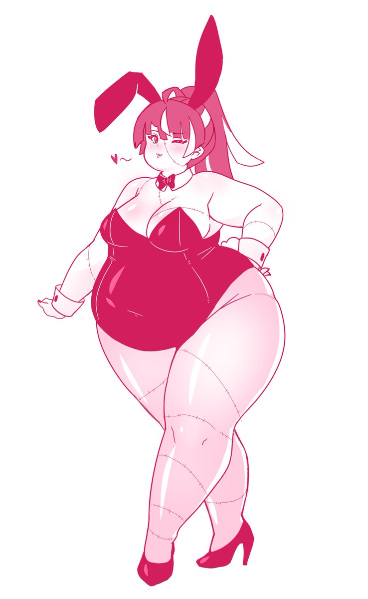 Since you're all so cute and sweet and supportive, have this little chubby-bunny Ollie doodle... 👀💦 #graveyART