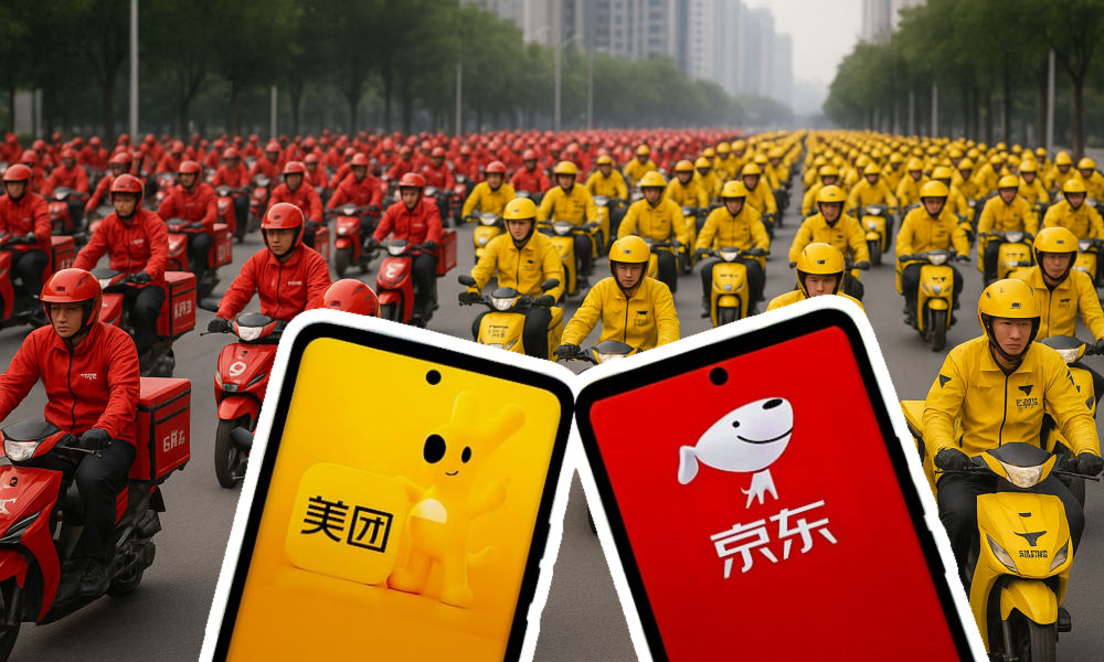 Consumers are profiting from the full-blown delivery war between JD and Meituan—but is it just the same game with a different name? Read more in our latest here: whatsonweibo.com/chinas-major-f…