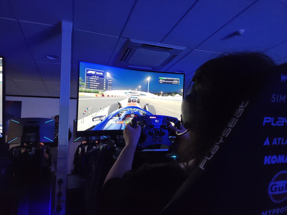 🏆 Our Split 1 team secured the 3rd place constructor's trophy in the Student Racing League LAN Finals!

Here's to many more! Thanks for having us <a href="/WilliamsRacing/">Atlassian Williams Racing</a>!

PS - <a href="/CORSAIR/">CORSAIR</a>, imagine what we could do with a sim rig of our own 🤷🤔😉

<a href="/adamphillips193/">Adam Phillips</a> <a href="/Chi_College/">Chichester College</a>