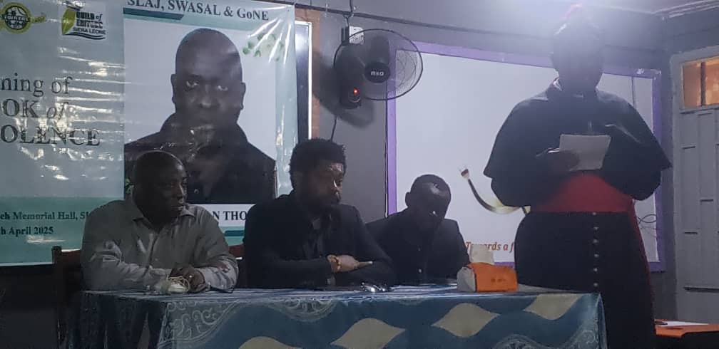 Sports Writers Association of Sierra Leone (@swasal_sl) on Twitter photo Today, we <a href="/SWASAL_SL/">Sports Writers Association of Sierra Leone</a>, <a href="/SLAJ_Salone/">SLAJ Salone</a>, and #GuildofNewspaperEditors opened a Book of Condolence to honour the memory of our beloved late colleague and former Vice President,#AustinAllanThomas.
sportswriterssl.com/?p=223 Today, we <a href="/SWASAL_SL/">Sports Writers Association of Sierra Leone</a>, <a href="/SLAJ_Salone/">SLAJ Salone</a>, and #GuildofNewspaperEditors opened a Book of Condolence to honour the memory of our beloved late colleague and former Vice President,#AustinAllanThomas.
sportswriterssl.com/?p=223
