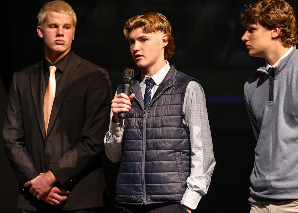 Congratulations to sophomores Drake Clifton, Ryan Pinkerton and Hunter Smith, who were honored for earning Honorable Mention in C-Span's national <a href="/StudentCam/">StudentCam</a> contest.  

The StudentCam contest received submissions from nearly 3,500 students (from 42 states and Washington, D.C.)