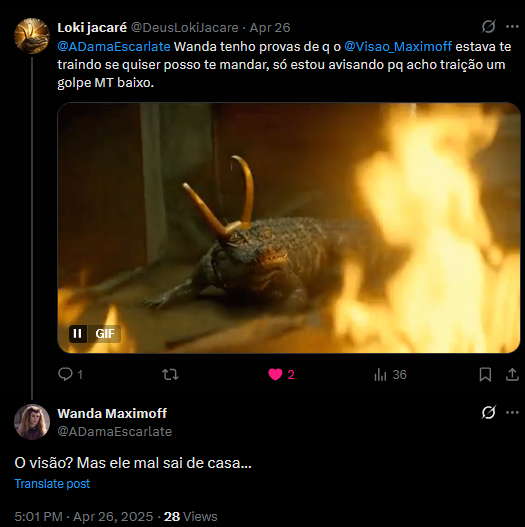 Visao_Maximoff's tweet photo. @DeusLokiJacare https://t.co/0Un8C2eRoa