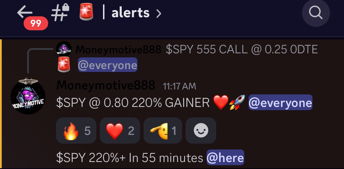 $SPY 220% GAINER ❤️🚀 

SMALL ACCOUNT MONEY GLITCH 🤑

HANDS HELD DAILY 🤝

ALL WE DO IS $SPY $SPX

whop.com/moneymotive