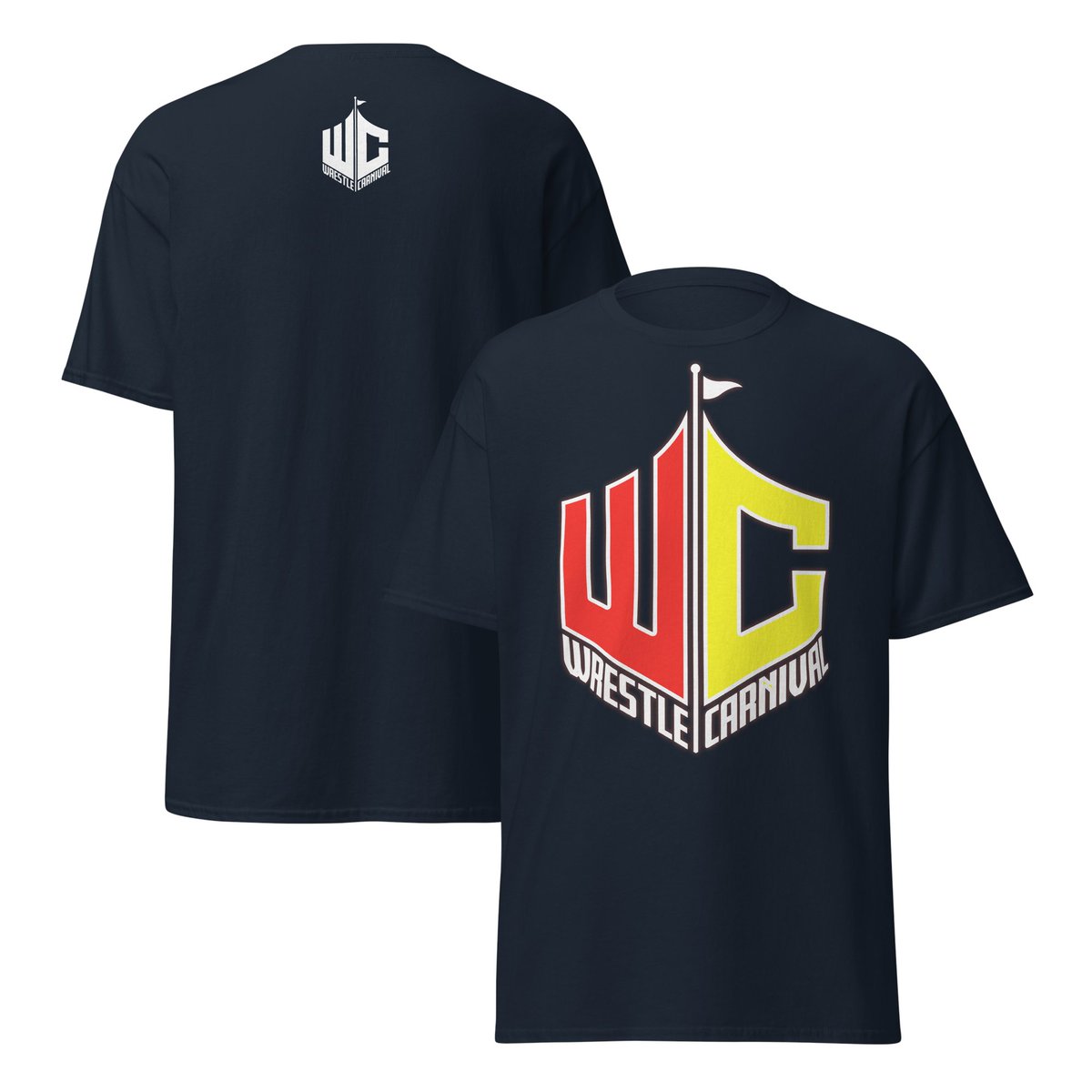Wrestle Carnival Logo Tee.

Shipping worldwide, shipping in sizes S-5XL

Order - thewrestlecarnival.com
