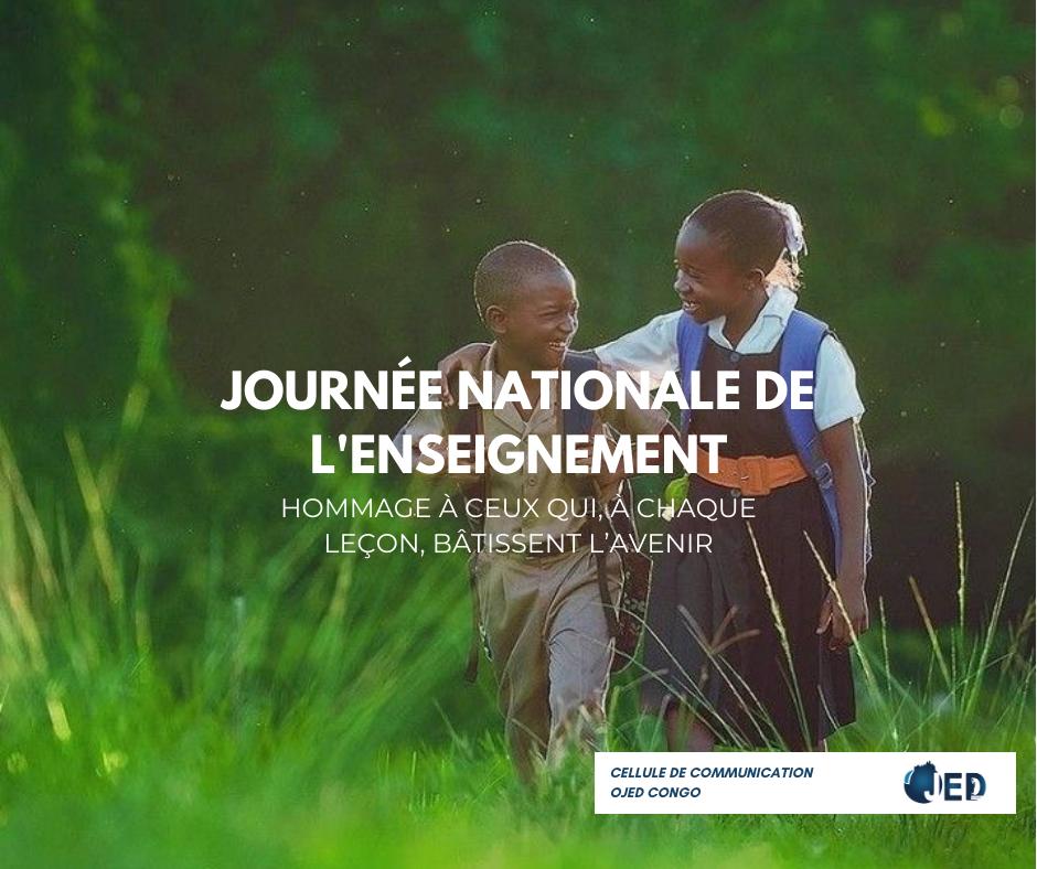 OJEDcongo's tweet photo. JOURNÉE NATIONALE DE L’ENSEIGNEMENT

HOMMAGE À CEUX QUI, A CHAQUE LEÇON, BÂTISSENT L’AVENIR
@OJEDcongo #Enseignement #RDC https://t.co/UUN4cCUoFZ