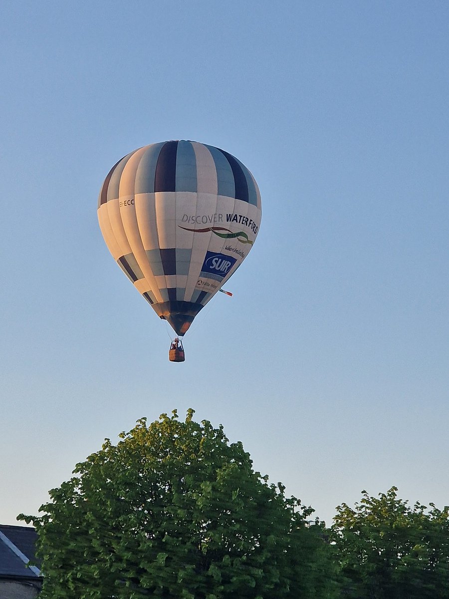 WaterfordPocket's tweet image. It's always amazing to see the Waterford Hot Air Balloon in the sky! I wonder what their view is of our beautiful City!
Waterford, where we work, live and play!