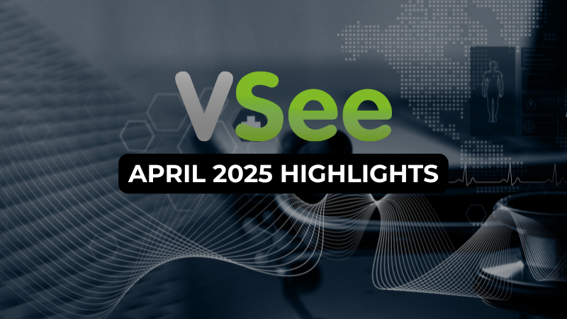 📢 The VSee April Newsletter shows how our platform is helping hospitals cut costs, scale faster, and deliver AI-powered maternal care to rural clinics.

🔗 Read the full update: hubs.ly/Q03kxDbl0

#Telehealth #MaternalHealth #HealthTech #VSee