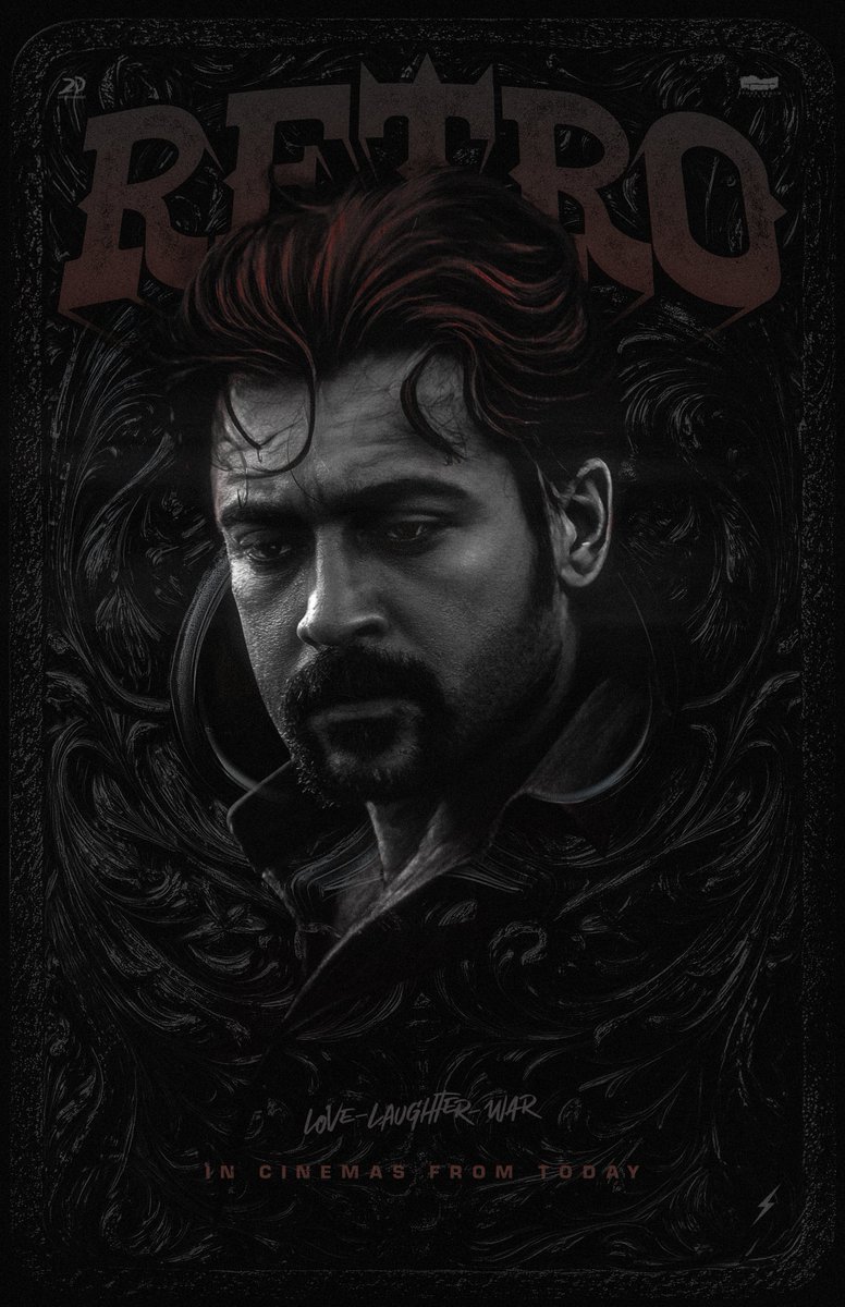 #Retro best wishes <a href="/Suriya_offl/">Suriya Sivakumar</a> <a href="/karthiksubbaraj/">karthik subbaraj</a> 
Poster by ⚡️