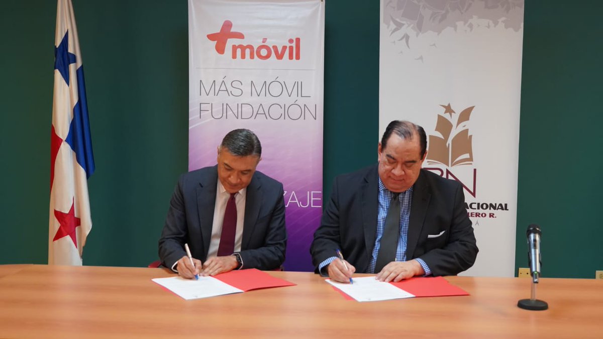 ¡Conectando el conocimiento! Fundación Más Móvil y la Biblioteca Nacional se unen para ofrecer conectividad gratuita a estudiantes, investigadores y usuarios. Un paso más para tender puentes hacia el acceso a la información en Panamá #Conectividad #Educación #Panamá <a href="/BinalPanama/">Biblioteca Nacional</a>