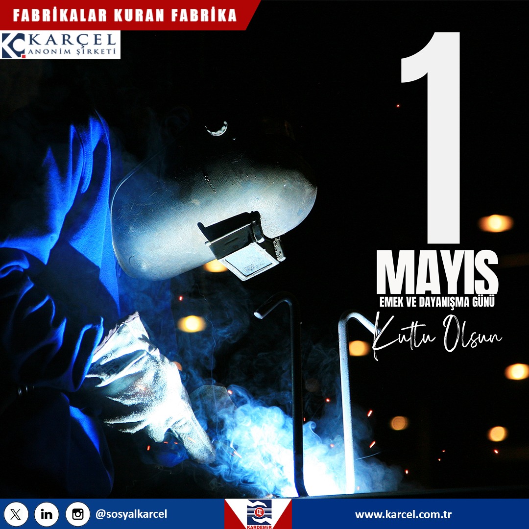 En yüce değer olan emeğin, alın terinin üreterek çalışma gücünün kutlandığı bu günde, tüm emekçilerimizin 1 Mayıs Emek ve Dayanışma Günü kutlu olsun.

#1mayıs