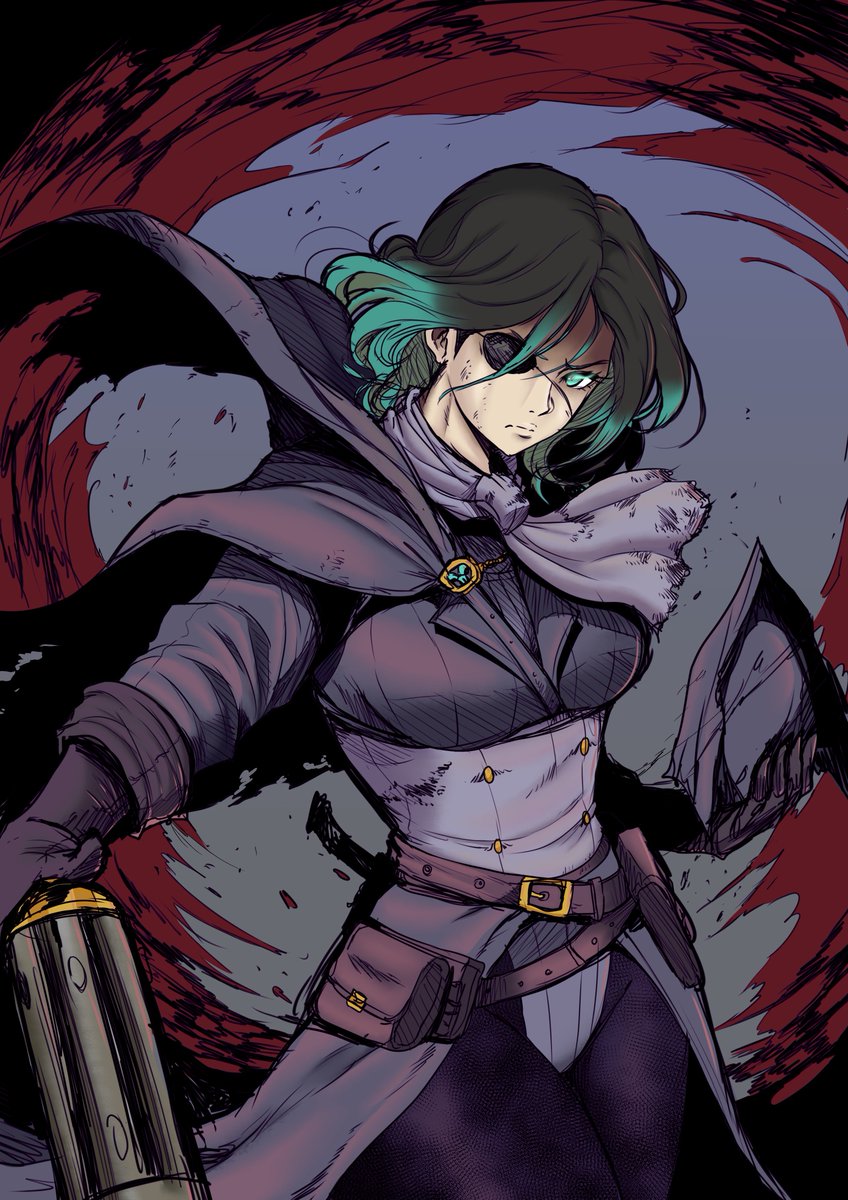 Colored the commission i got from <a href="/LuisoCSilustr/">Luisocscomics (SLOTS CLOSED)</a> 

Amelia still cold AF