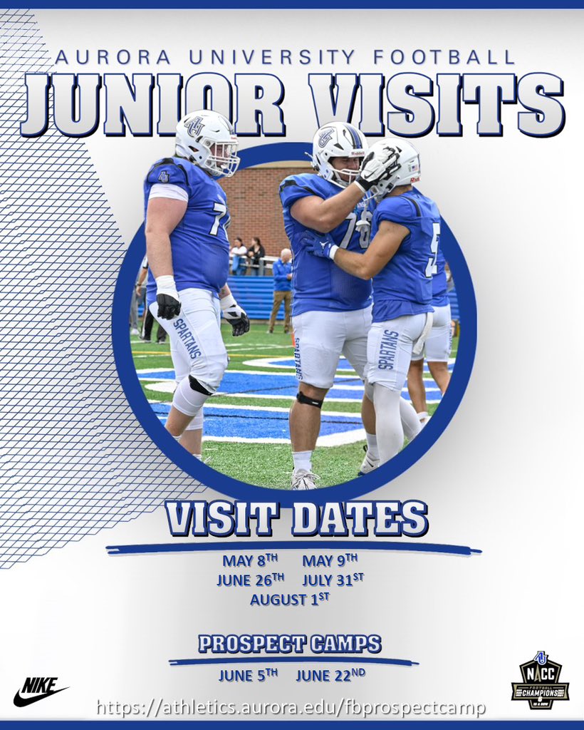 Alex hrabchak (@alexharb13) on Twitter photo Thank you to <a href="/AUCoachZim/">J.T. Zimmerman</a> and <a href="/AU_SpartanFB/">Aurora University Football</a> for the junior day visit.
<a href="/VFanelli22/">Vince Fanelli</a> <a href="/RHSFootball234/">Ridgewood Rebels Football</a> <a href="/larry_nawrot/">Coach Larry Nawrot</a> <a href="/scottybscout/">Scott Burgess</a> <a href="/EDGYTIM/">Timothy “EDGYTIM” OHalloran</a> <a href="/CoachBrownAK/">AthleticKonnectionTraining</a> Thank you to <a href="/AUCoachZim/">J.T. Zimmerman</a> and <a href="/AU_SpartanFB/">Aurora University Football</a> for the junior day visit.
<a href="/VFanelli22/">Vince Fanelli</a> <a href="/RHSFootball234/">Ridgewood Rebels Football</a> <a href="/larry_nawrot/">Coach Larry Nawrot</a> <a href="/scottybscout/">Scott Burgess</a> <a href="/EDGYTIM/">Timothy “EDGYTIM” OHalloran</a> <a href="/CoachBrownAK/">AthleticKonnectionTraining</a>
