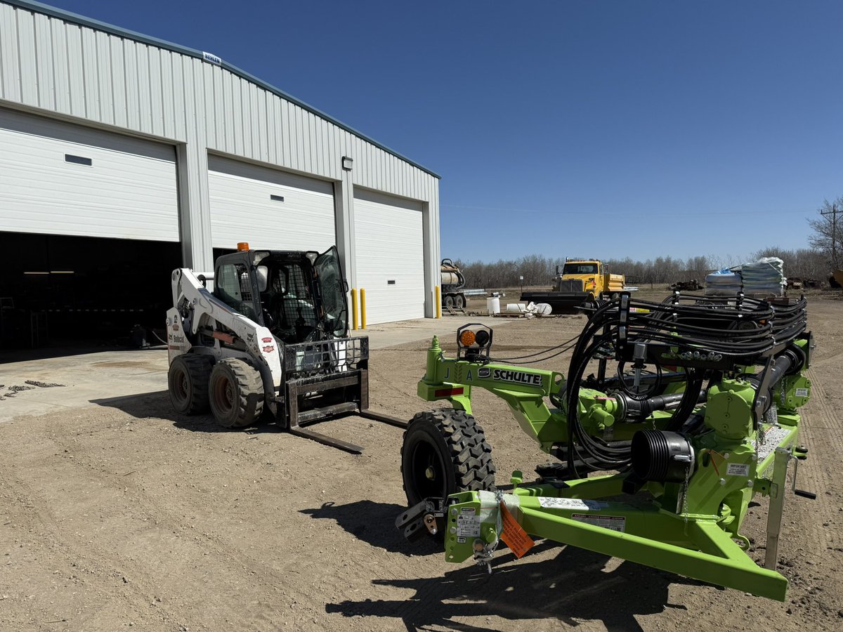 The R.M. Of Mervin is going to be mowing up a storm this summer.  Their ditches don’t stand a chance.

Thank you for the purchase of our Schulte FLX-1510 Flex-Arm, and happy mowing guys.