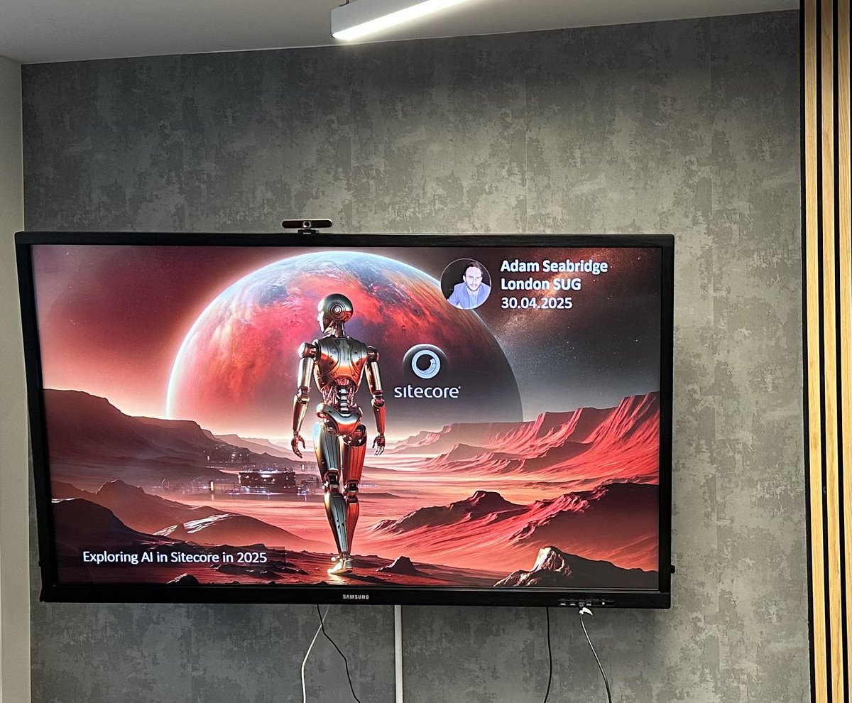 AmitMnath's tweet image. @Sitecore's AI innovation & AI modules by @SitecoreSinger! Thanks @billyjava for #Sitecore insights
#SUGCON #SUG #SUGUK