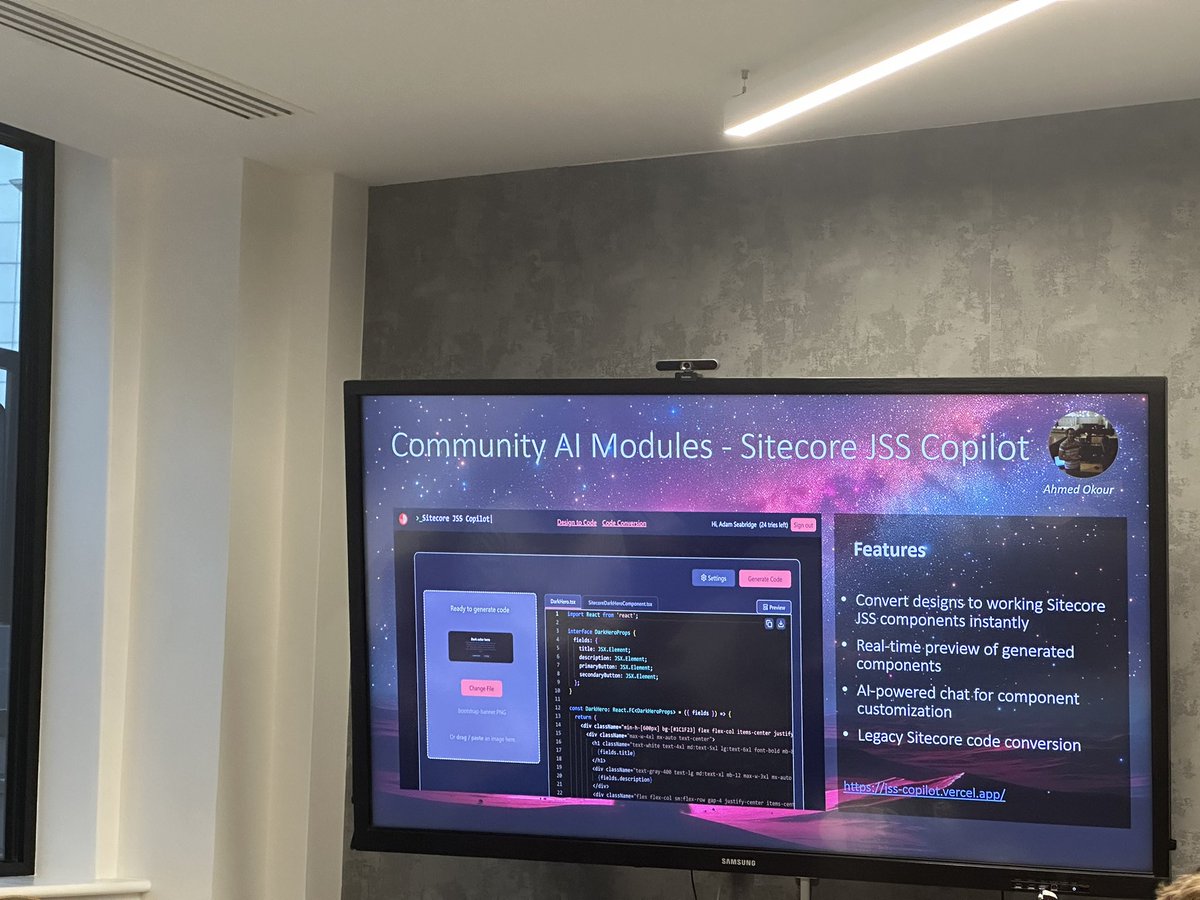 Amit Kumar 🇮🇳 (@amitmnath) on Twitter photo <a href="/Sitecore/">Sitecore</a>'s AI innovation & AI modules by <a href="/SitecoreSinger/">Rodrigo Peplau</a>! Thanks <a href="/billyjava/">Adam Seabridge</a> for #Sitecore insights
#SUGCON #SUG #SUGUK <a href="/Sitecore/">Sitecore</a>'s AI innovation & AI modules by <a href="/SitecoreSinger/">Rodrigo Peplau</a>! Thanks <a href="/billyjava/">Adam Seabridge</a> for #Sitecore insights
#SUGCON #SUG #SUGUK
