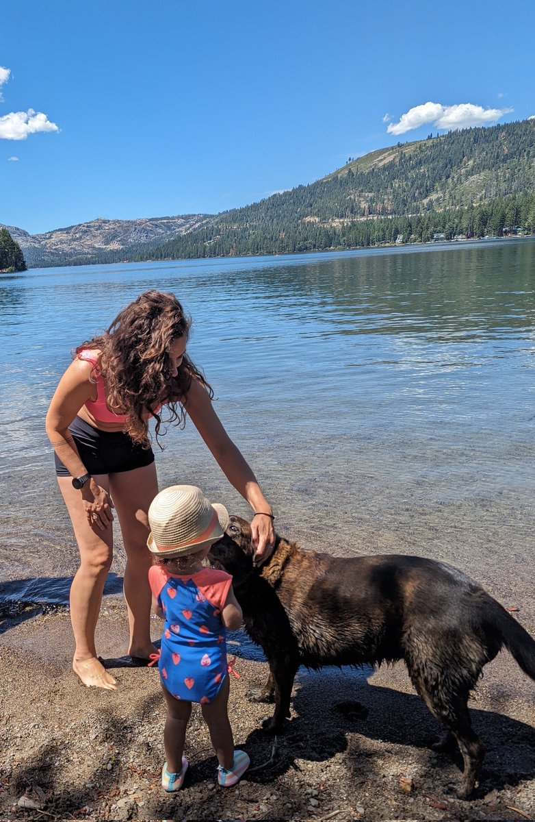 <a href="/googlephotos/">Google Photos</a> has leveled up. I searched for a picture of a specific dog and my daughter.  Impressive. 
#googlephotos