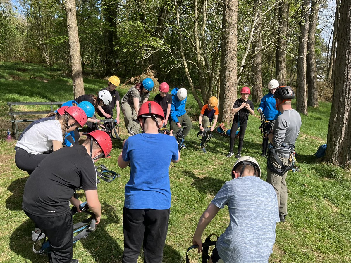 Such a fun afternoon on the cat walk with my group #fearless #Broomlee2025