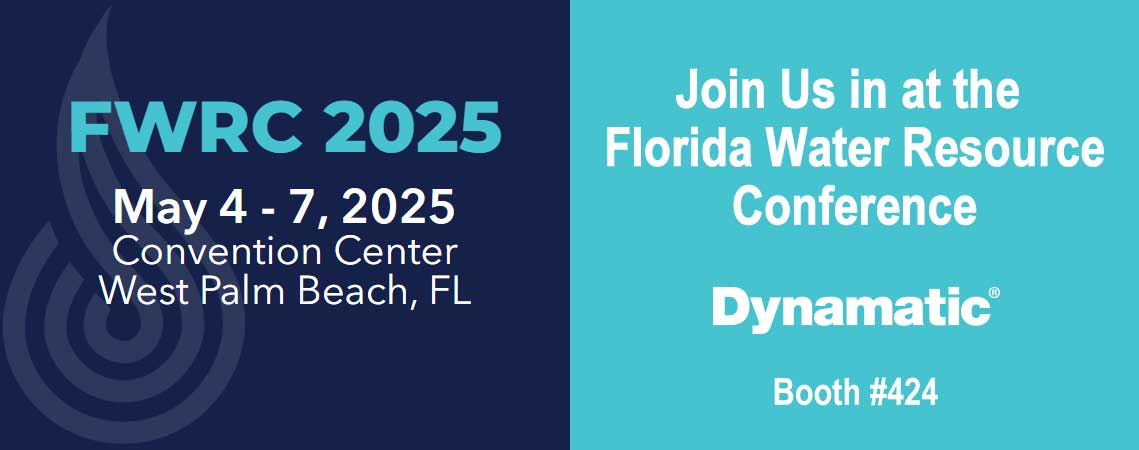 Another chance to speak with our variable speed drive experts at FWRC 2025! Visit Dynamatic booth #424 to discuss variable speed drive solutions for your pumping applications. Learn more at dynamatic.com