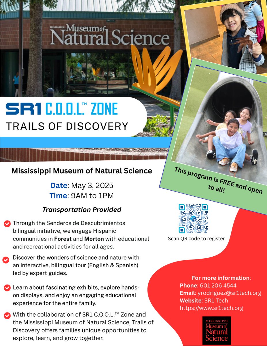¿Listos para una aventura? ¡Senderos de Descubrimiento es el 3 de mayo!🌟
Ready for an adventure? Trails of Discovery is on May 3! 
See you there! #TrailsofDiscovery #SR1