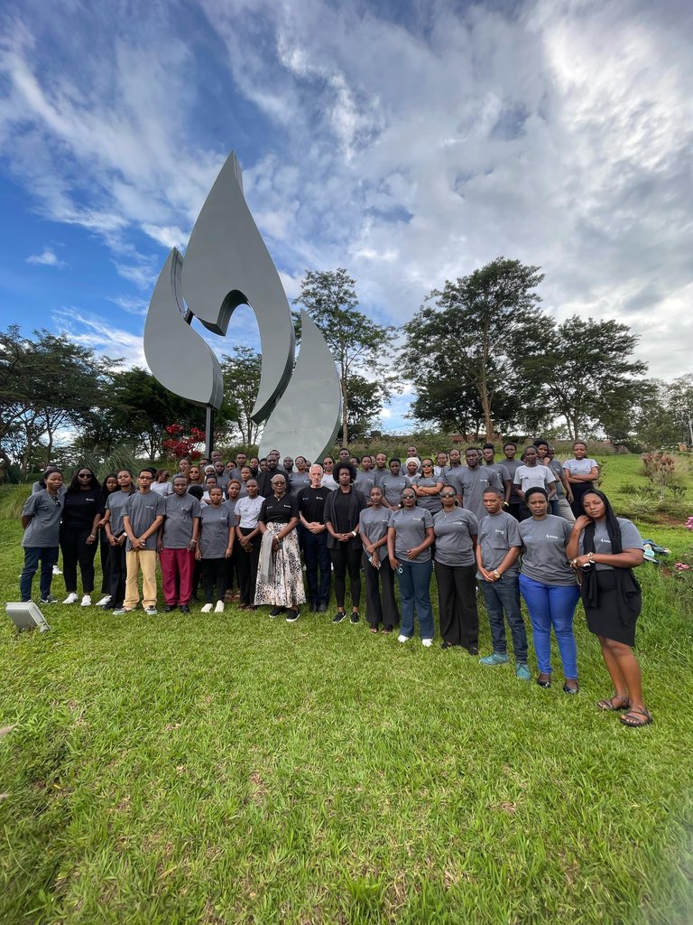 In commemoration of the 31st anniversary of the Genocide against the Tutsi, the staff of  Chez Les Bien Aimés  school visited  Nyanza genocide memorial. #kwibuka31 <a href="/KicukiroDistr/">Kicukiro District</a> <a href="/Rwanda_Edu/">Ministry of Education | Rwanda</a>