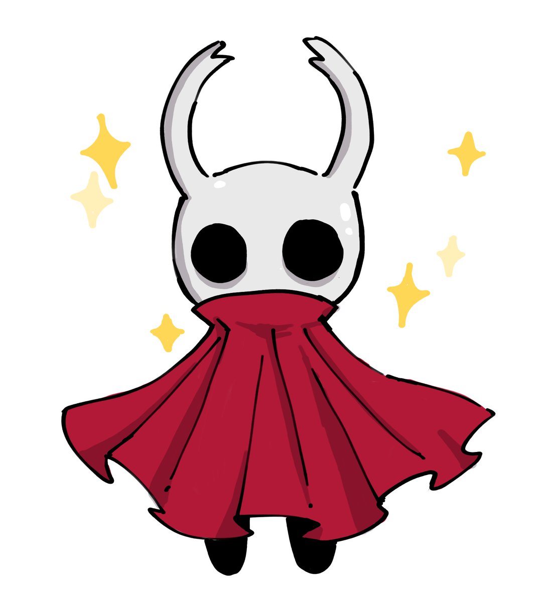 crabcells's tweet image. yk when you borrow your siblings outfits
 #hollowknight