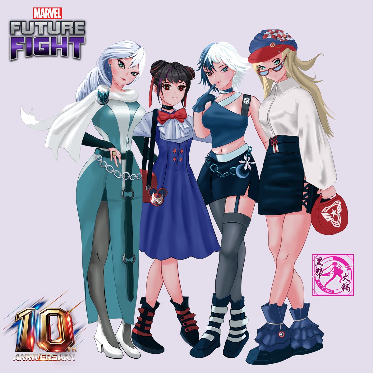 Danny Koo - 黑帮火锅 - (@zingodude) on Twitter photo Happy 10th Year Anniversary <a href="/Marvel_FFightUS/">Marvel Future Fight</a> 🥳🎉🎉🎉~
Here's to another 10 years of actions! 🥰#MARVELFutureFight
Illustration Process: youtu.be/PB0T5zJLXhE Happy 10th Year Anniversary <a href="/Marvel_FFightUS/">Marvel Future Fight</a> 🥳🎉🎉🎉~
Here's to another 10 years of actions! 🥰#MARVELFutureFight
Illustration Process: youtu.be/PB0T5zJLXhE