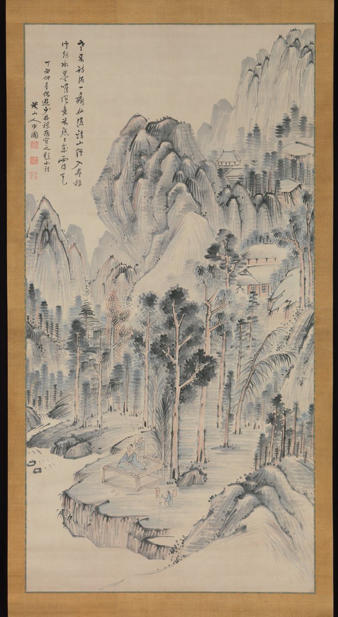 Shōrinji Temple, by Okada Beisanjin, 1817