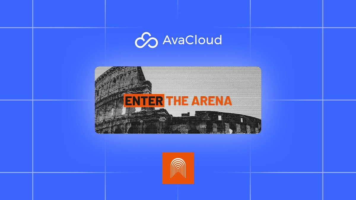 AvaCloud's tweet photo. We’re ready to win. ⚔️

@AvaCloud officially joins @thearena. 🔺

Follow us here for launches, tooling, streams and to learn what we're building next.

It is L1 SZN. 

https://t.co/RK6qv9Qrk1 https://t.co/FGMJXMhlVu