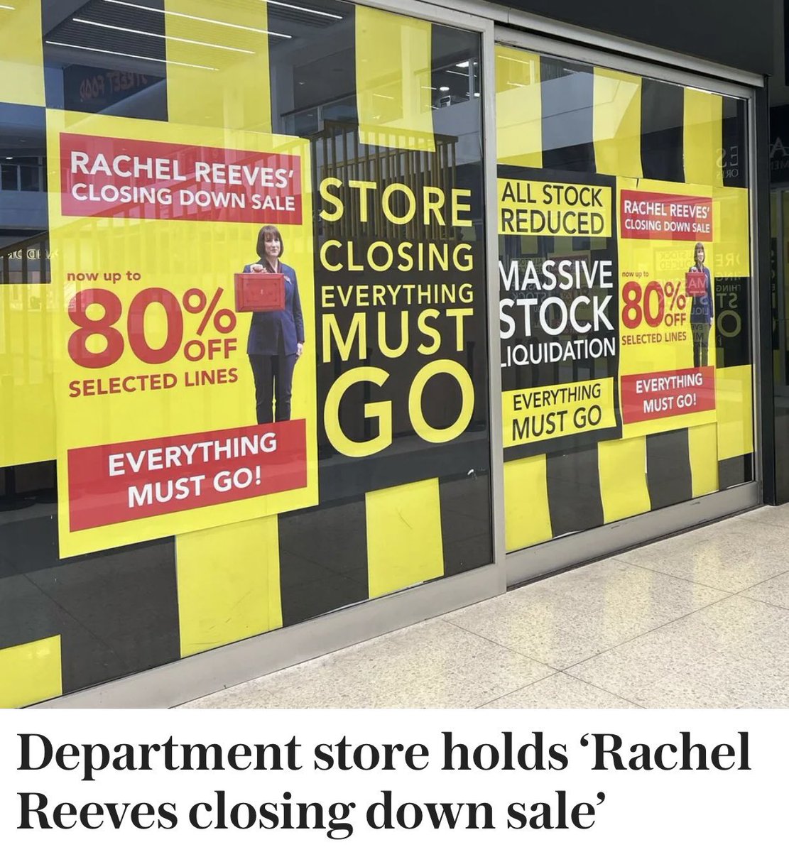 Beales Department Store Closes After 144 Years Citing Rachel Reeves ...