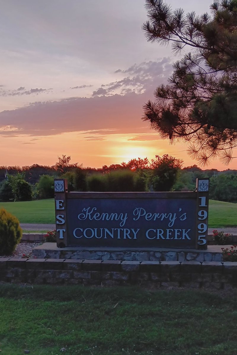 We look forward to seeing you play golf here at Kenny Perry’s Country Creek this season!  Course is green and in great shape!  Pro shop is stocked!  270-586-9373 or kpcountrycreek.com to reserve your tee times! 

#PlayGolfAtKPCC
#WeHaveFunAtTheCreek
kpcountrycreek.com
