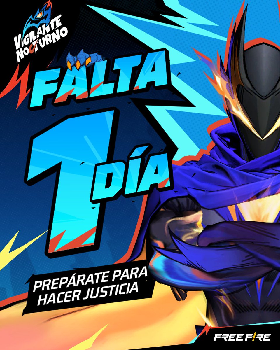 T-1 día ⏰ ¡El Legendario aterriza mañana!

⏰ Horarios de inicio del evento: 🇲🇽 2:00pm | 🇨🇴🇪🇨 3:00 pm | 🇨🇱 4:00 pm | 🇦🇷 5:00pm

Prepárate para la llegada del #VigilanteNocturno. 🦇