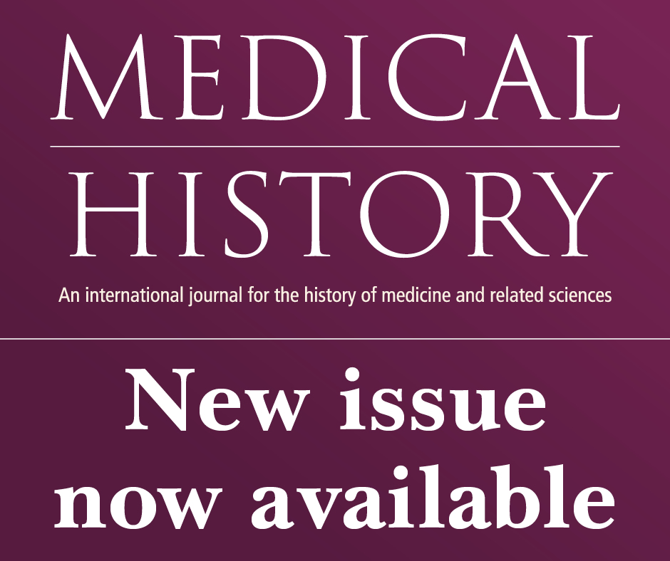 cambUP_History's tweet photo. New Issue of Medical History now available
📚 https://t.co/Z64HFYKjaZ

#histsci #histSTM #histMed #twitterstorians https://t.co/BEYXe1Uktx