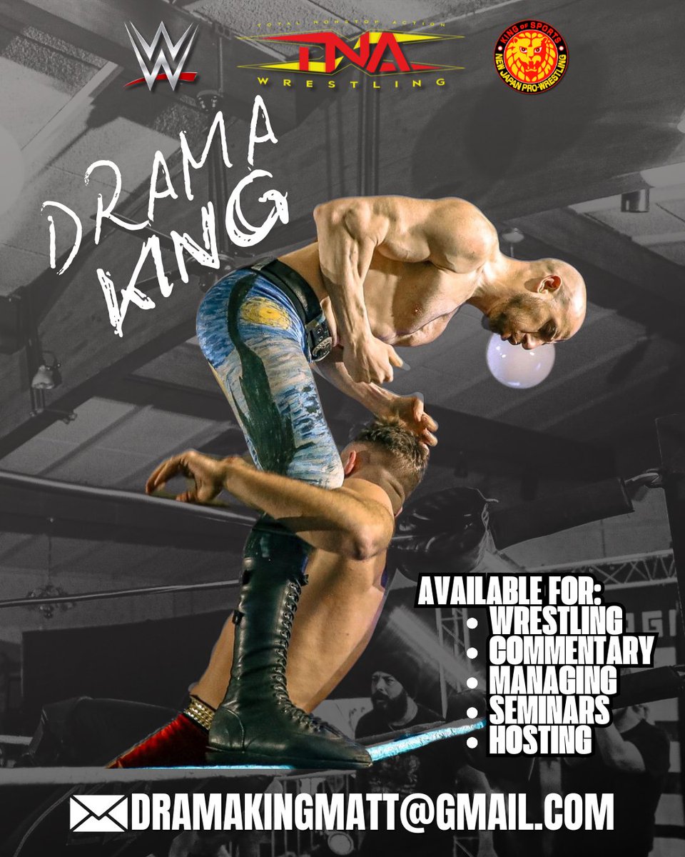 DramaKingMatt's tweet image. Where to next? 👀
Looking to fill a few summer dates!
...who wants some?